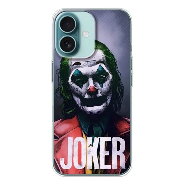 Чехол с принтом «Джокер» для iPhone 16 Чехол с принтом «Джокер» для iPhone 16