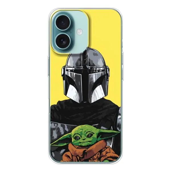 Чехол с принтом «Дитя Йода» для iPhone 16 Чехол с принтом «Дитя Йода» для iPhone 16