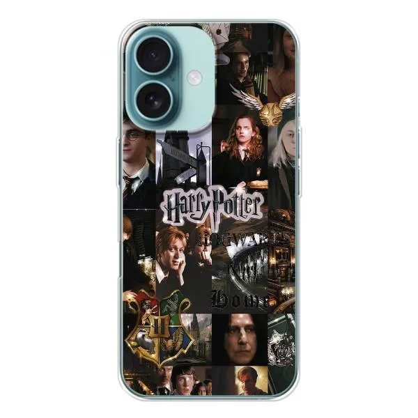 Чехол с принтом «коллаж Гарри Поттер» для iPhone 16 Чехол с принтом «коллаж Гарри Поттер» для iPhone 16