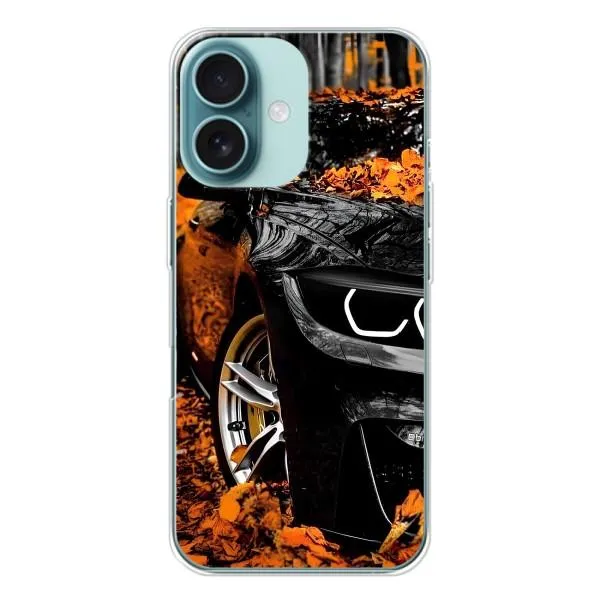 Чехол с принтом «Черная Машина» для iPhone 16