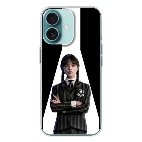 Чехол с принтом «W-Wednesday» для iPhone 16 Чехол с принтом «W-Wednesday» для iPhone 16
