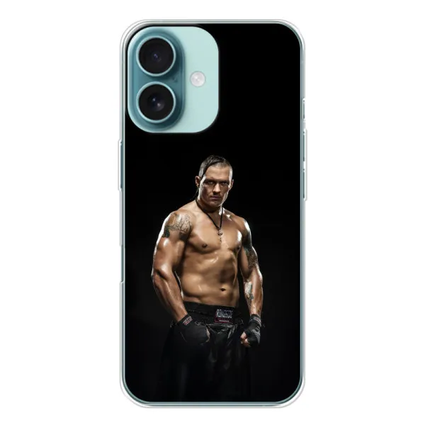 Чехол с принтом «Чемпион Александр Усик» для iPhone 16