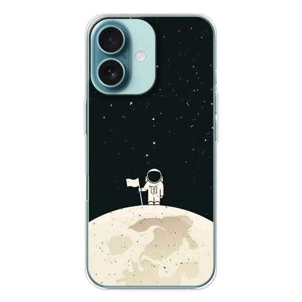 Чехол с принтом «На луне» для iPhone 16