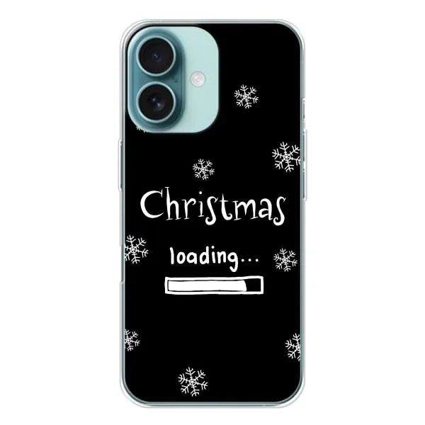 Чехол с принтом «Christmas loading» для iPhone 16