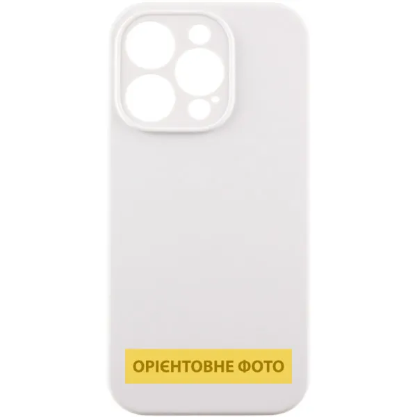 Чехол Silk Full Camera Protective (AA) NO LOGO для Apple iPhone 16e / 17e (6.1") — Белый Чехол Silk Full Camera Protective (AA) NO LOGO для Apple iPhone 16e / 17e (6.1") — Белый