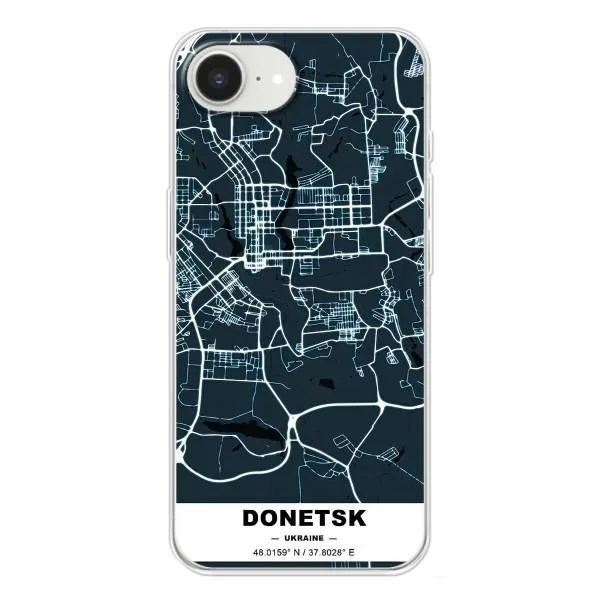 Чехол с принтом «Донецк» для iPhone 16e Чехол с принтом «Донецк» для iPhone 16e