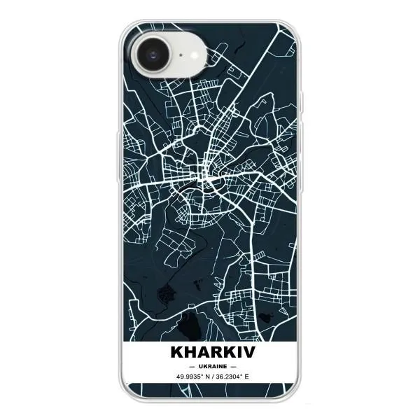 Чехол с принтом «Харьков» для iPhone 16e Чехол с принтом «Харьков» для iPhone 16e