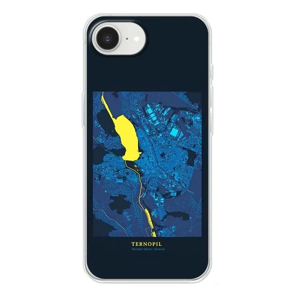 Чехол с принтом «Тернополь» для iPhone 16e Чехол с принтом «Тернополь» для iPhone 16e