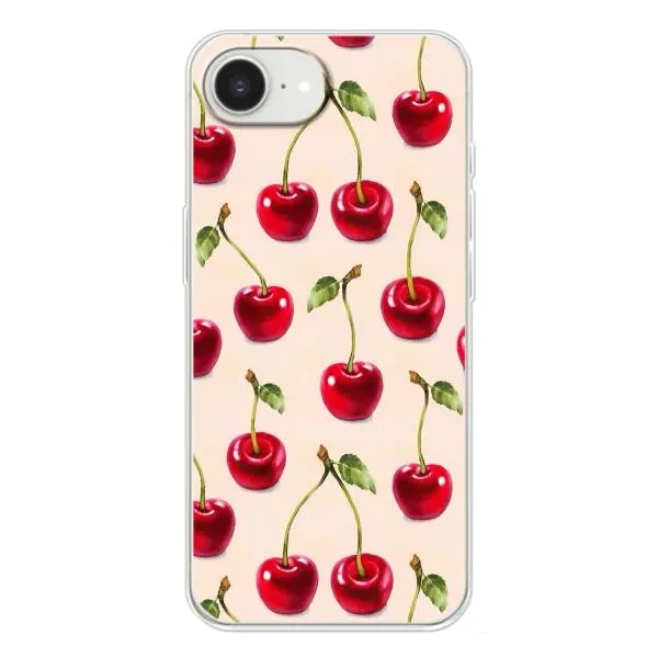 Чехол с принтом «Вишня» для iPhone 16e