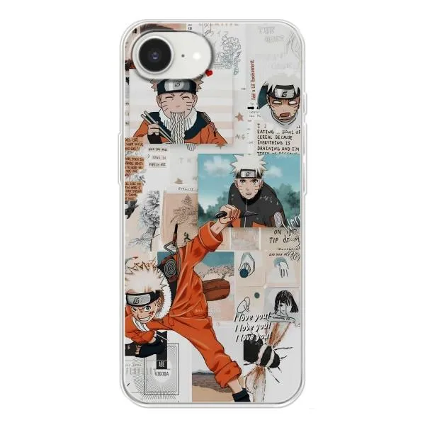 Чехол с принтом «Наруто Комиксы» для iPhone 16e