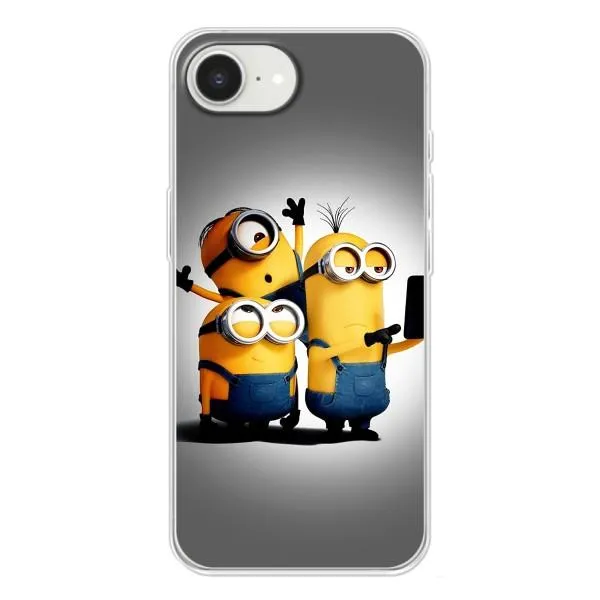 Чехол с принтом «Три миньона» для iPhone 16e