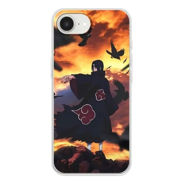 Чехол с принтом «Итачи с воронами» для iPhone 16e Чехол с принтом «Итачи с воронами» для iPhone 16e