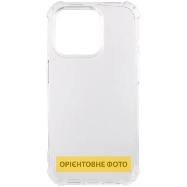 TPU чехол GETMAN Ease logo усиленные углы для Apple iPhone 17 Air (6.5") — Прозрачный — фото 1 TPU чехол GETMAN Ease logo усиленные углы для Apple iPhone 17 Air (6.5") — Прозрачный — фото 1