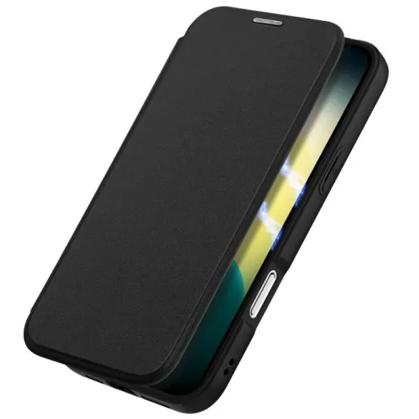 Чехол-книжка Dux Ducis Skin X Pro with Magnetic Fit для Apple iPhone 17 Air (6.5") — Черный — фото 3 Чехол-книжка Dux Ducis Skin X Pro with Magnetic Fit для Apple iPhone 17 Air (6.5") — Черный — фото 3