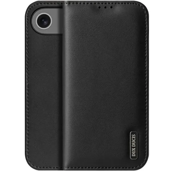 Чехол-книжка Dux Ducis Hivo для Apple iPhone 17 Air (6.5") — Черный — фото 1 Чехол-книжка Dux Ducis Hivo для Apple iPhone 17 Air (6.5") — Черный — фото 1