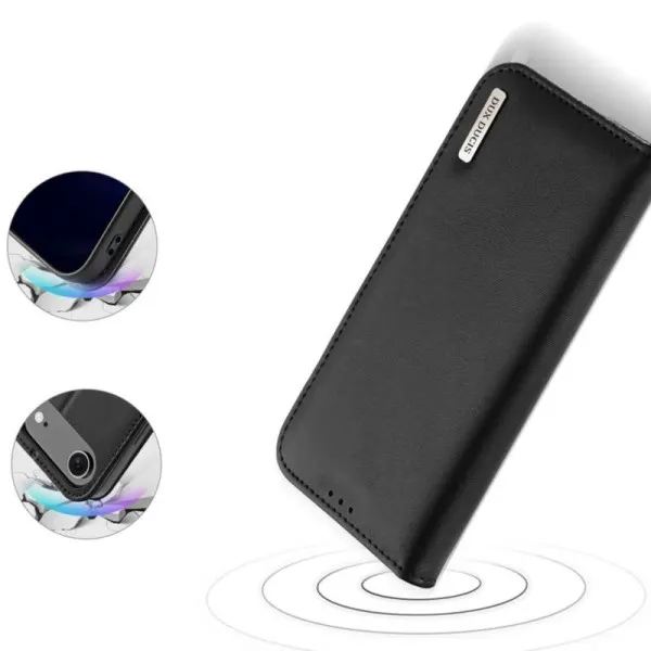 Чехол-книжка Dux Ducis Hivo для Apple iPhone 17 Air (6.5") — Черный — фото 3 Чехол-книжка Dux Ducis Hivo для Apple iPhone 17 Air (6.5") — Черный — фото 3