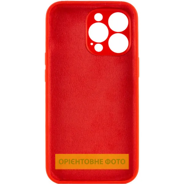 Чехол Silk Full Camera Protective (AA) NO LOGO для Apple iPhone 17 Air (6.5") — Красный — фото 3 Чехол Silk Full Camera Protective (AA) NO LOGO для Apple iPhone 17 Air (6.5") — Красный — фото 3