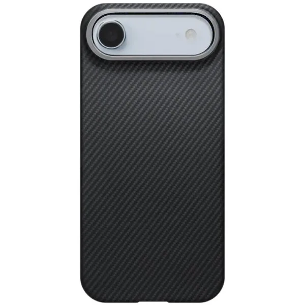 Чехол PC Carbon Protection Slim with Magnetic Fit для Apple iPhone 17 Air (6.5") — Черный — фото 2 Чехол PC Carbon Protection Slim with Magnetic Fit для Apple iPhone 17 Air (6.5") — Черный — фото 2