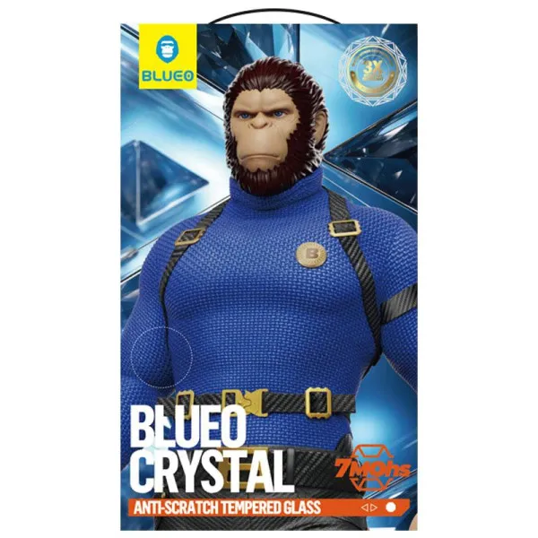 Защитное 2.5D стекло Blueo Crystal Anti-Scratch для Apple iPhone 17 Pro Max / 18 Pro Max (6.9") — Черный — фото 4 Защитное 2.5D стекло Blueo Crystal Anti-Scratch для Apple iPhone 17 Pro Max / 18 Pro Max (6.9") — Черный — фото 4