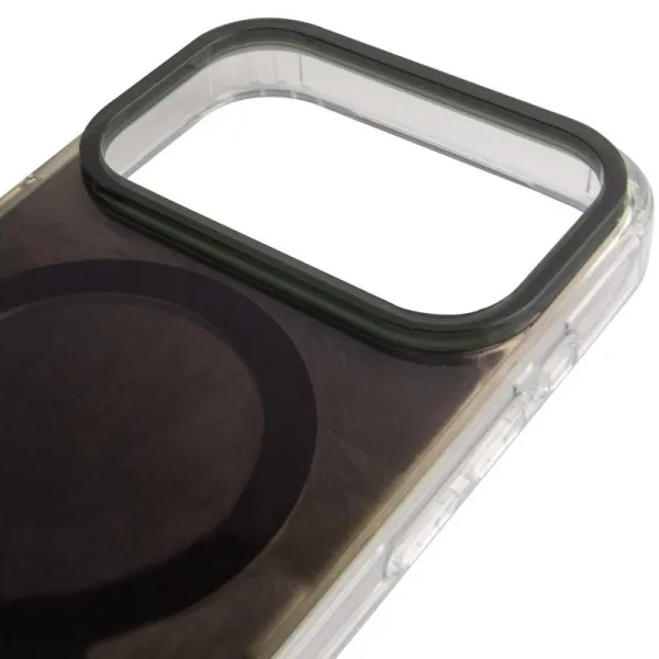 Чехол TPU Shiny Mountain Magnetic Fit для Apple iPhone 17 Pro Max (6.9") — Черный — фото 2