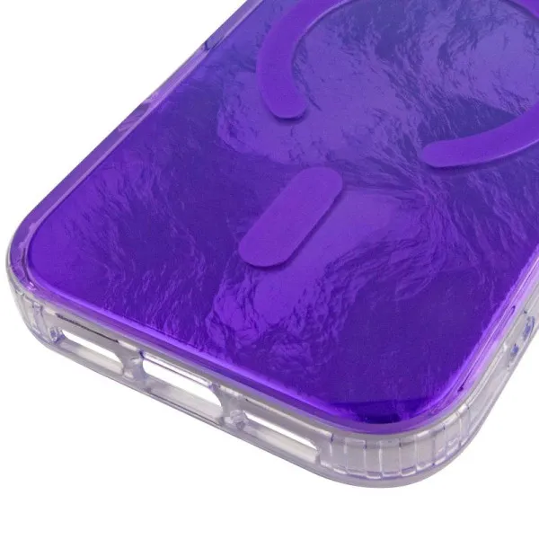 Чехол TPU Shiny Mountain Magnetic Fit для Apple iPhone 17 Pro Max (6.9") — Фиолетовый — фото 2