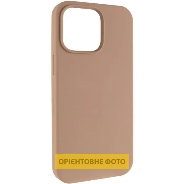 Чехол Silk (AA) NO LOGO with Magnetic Fit для Apple iPhone 17 Pro Max (6.9") — Бежевый