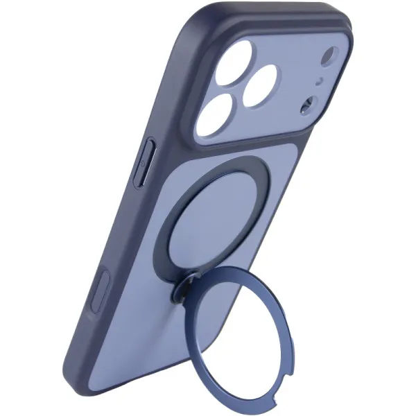 Чехол Ummi Full Camera with Magnetic Fit HQ Ring для Apple iPhone 17 Pro Max (6.9") — Темно-синий — фото 4 Чехол Ummi Full Camera with Magnetic Fit HQ Ring для Apple iPhone 17 Pro Max (6.9") — Темно-синий — фото 4