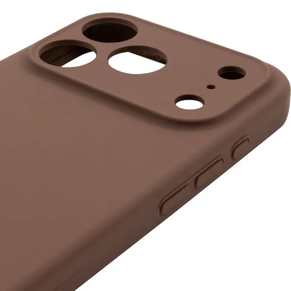 Чехол Silk Full Camera Protective (AA) NO LOGO для Apple iPhone 17 Pro Max (6.9") — Коричневый — фото 4
