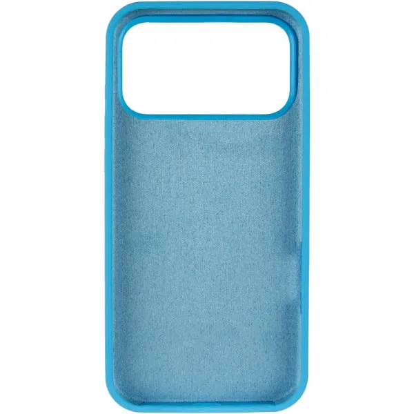 Чехол Silk Full Protective (AA) NO LOGO для Apple iPhone 17 Pro Max (6.9") — Голубой — фото 3