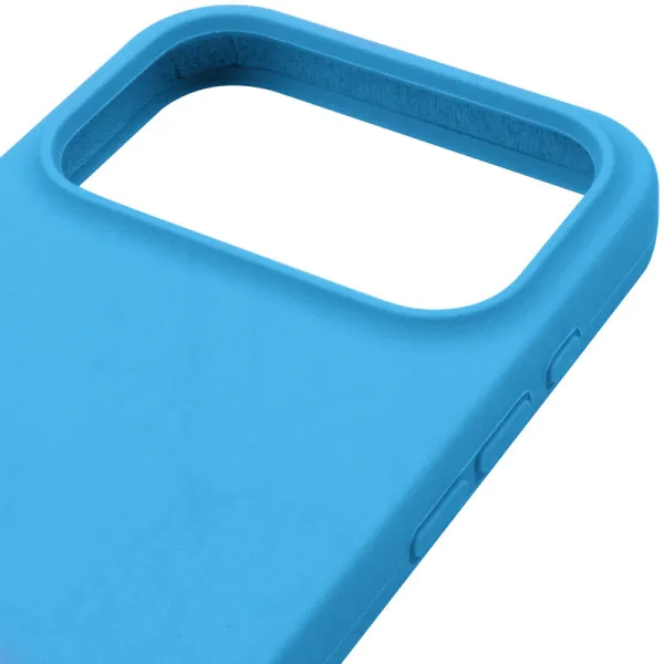 Чехол Silk Full Protective (AA) NO LOGO для Apple iPhone 17 Pro Max (6.9") — Голубой — фото 4