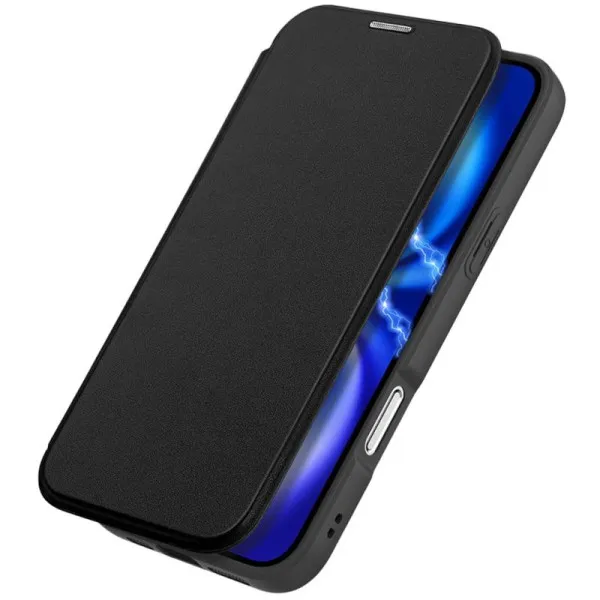 Чехол-книжка Dux Ducis Skin X Pro with Magnetic Fit для Apple iPhone 17 Pro Max (6.9") — Черный — фото 3