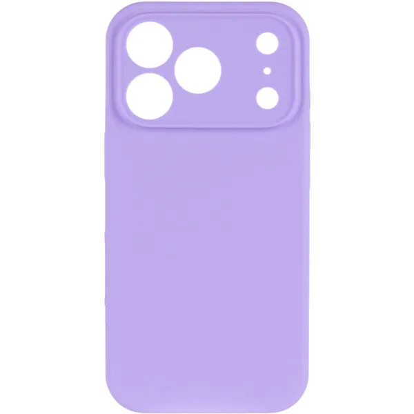 Чохол Silk Full Camera Protective (AA) NO LOGO для Apple iPhone 17 Pro Max / 18 Pro Max (6.9") — Бузковий — фото 2