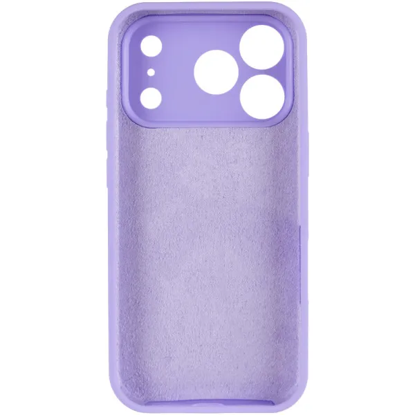 Чохол Silk Full Camera Protective (AA) NO LOGO для Apple iPhone 17 Pro Max / 18 Pro Max (6.9") — Бузковий — фото 3