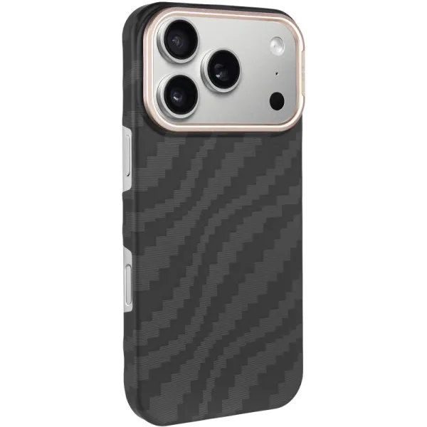 Чехол TPU+PC KVZV Kayla Ultra-thin with Magnetic Fit для Apple iPhone 17 Pro Max / 18 Pro Max (6.9") — Черный — фото 1 Чехол TPU+PC KVZV Kayla Ultra-thin with Magnetic Fit для Apple iPhone 17 Pro Max / 18 Pro Max (6.9") — Черный — фото 1