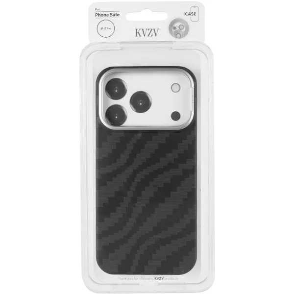 Чехол TPU+PC KVZV Kayla Ultra-thin with Magnetic Fit для Apple iPhone 17 Pro Max / 18 Pro Max (6.9") — Черный — фото 2 Чехол TPU+PC KVZV Kayla Ultra-thin with Magnetic Fit для Apple iPhone 17 Pro Max / 18 Pro Max (6.9") — Черный — фото 2