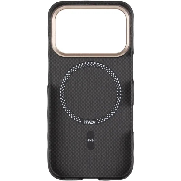 Чехол TPU+PC KVZV Kayla Ultra-thin with Magnetic Fit для Apple iPhone 17 Pro Max / 18 Pro Max (6.9") — Черный — фото 4 Чехол TPU+PC KVZV Kayla Ultra-thin with Magnetic Fit для Apple iPhone 17 Pro Max / 18 Pro Max (6.9") — Черный — фото 4