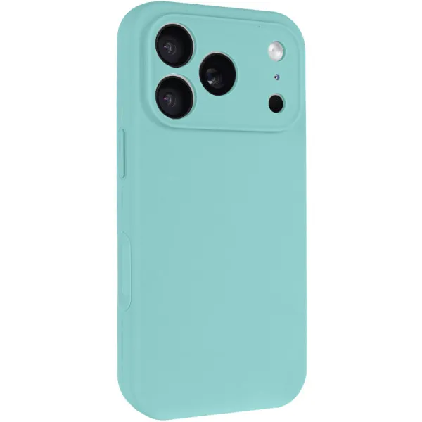 Чехол Silk Full Camera Protective (AA) NO LOGO для Apple iPhone 17 Pro Max (6.9") — Бирюзовый — фото 1 Чехол Silk Full Camera Protective (AA) NO LOGO для Apple iPhone 17 Pro Max (6.9") — Бирюзовый — фото 1
