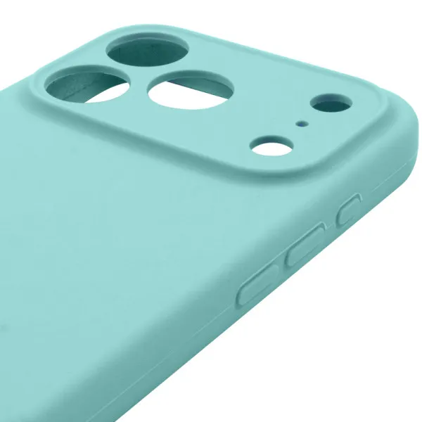 Чехол Silk Full Camera Protective (AA) NO LOGO для Apple iPhone 17 Pro Max (6.9") — Бирюзовый — фото 3 Чехол Silk Full Camera Protective (AA) NO LOGO для Apple iPhone 17 Pro Max (6.9") — Бирюзовый — фото 3