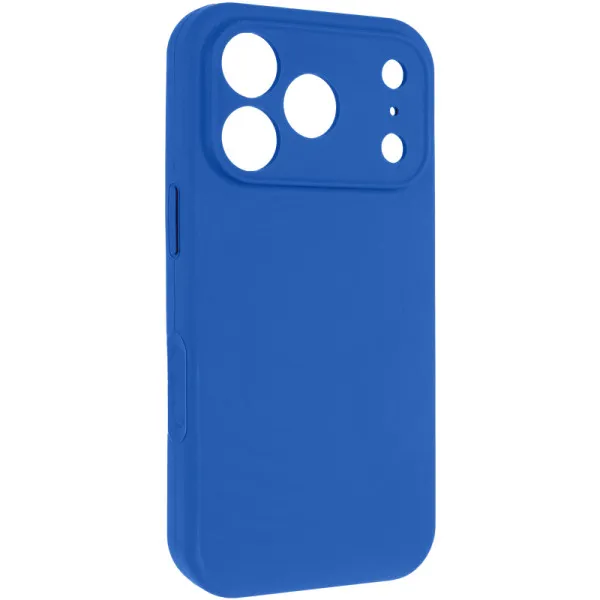 Чехол Silk Full Camera Protective (AA) NO LOGO для Apple iPhone 17 Pro Max (6.9") — Синий — фото 1 Чехол Silk Full Camera Protective (AA) NO LOGO для Apple iPhone 17 Pro Max (6.9") — Синий — фото 1