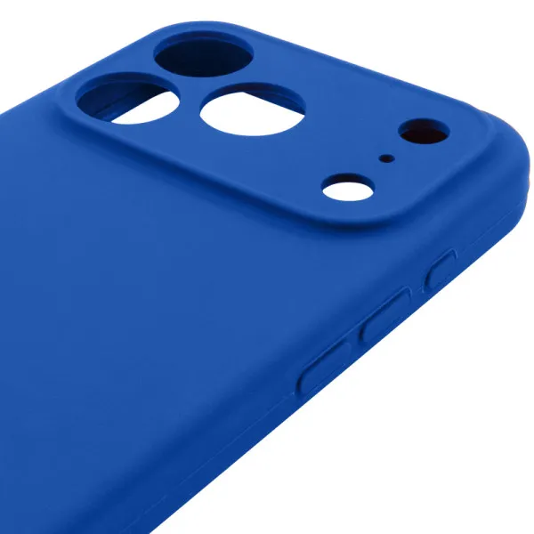 Чехол Silk Full Camera Protective (AA) NO LOGO для Apple iPhone 17 Pro Max (6.9") — Синий — фото 4 Чехол Silk Full Camera Protective (AA) NO LOGO для Apple iPhone 17 Pro Max (6.9") — Синий — фото 4