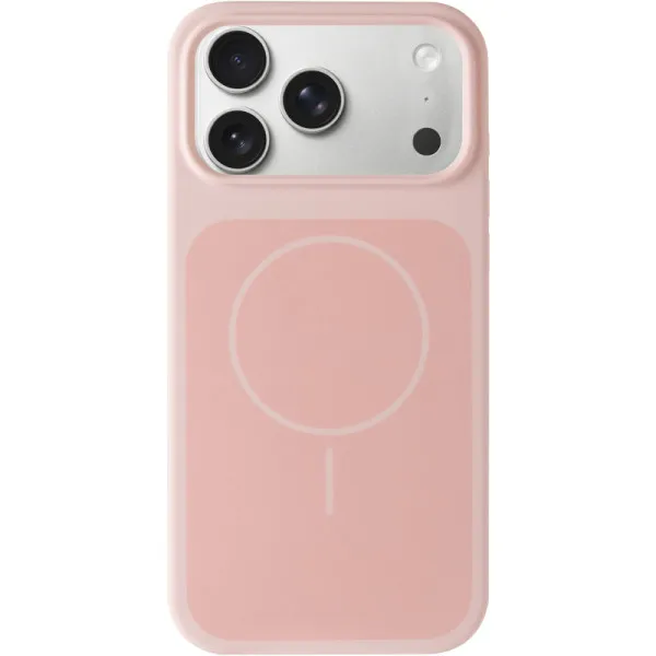 Чехол Silk Duo Color (AA) NO LOGO with Magnetic Fit для Apple iPhone 17 Pro Max (6.9") — Розовый — фото 2
