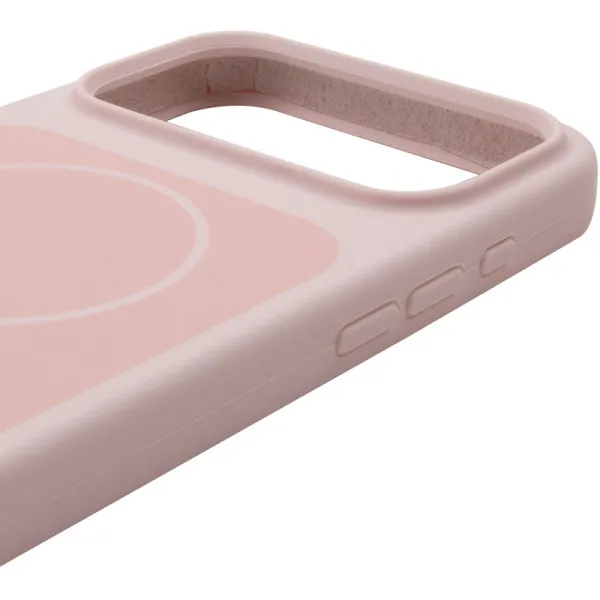 Чехол Silk Duo Color (AA) NO LOGO with Magnetic Fit для Apple iPhone 17 Pro Max (6.9") — Розовый — фото 4