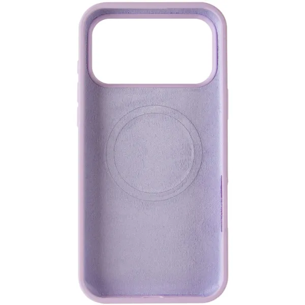 Чехол Silk Duo Color (AA) NO LOGO with Magnetic Fit для Apple iPhone 17 Pro Max (6.9") — Лиловый — фото 3 Чехол Silk Duo Color (AA) NO LOGO with Magnetic Fit для Apple iPhone 17 Pro Max (6.9") — Лиловый — фото 3