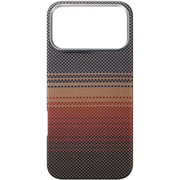 Чехол PC Carbon Protection Slim with Magnetic Fit для Apple iPhone 17 Pro Max / 18 Pro Max (6.9") — Красный — фото 1