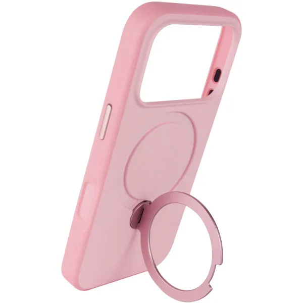 Чохол Ummi Colorful with Magnetic Fit HQ Ring для Apple iPhone 17 Pro Max / 18 Pro Max (6.9") — Рожевий — фото 4