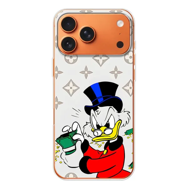 Чехол с принтом «Баксы Скрудж» для iPhone 17 Pro Max Чехол с принтом «Баксы Скрудж» для iPhone 17 Pro Max