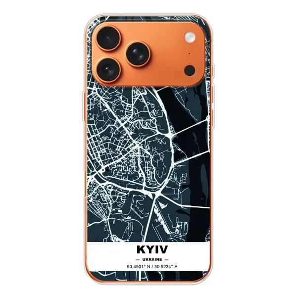 Чехол с принтом «Киев» для iPhone 17 Pro Max