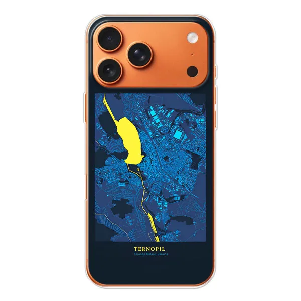 Чехол с принтом «Тернополь» для iPhone 17 Pro Max
