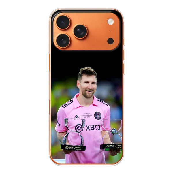 Чехол с принтом «Кубки Месси» для iPhone 17 Pro Max