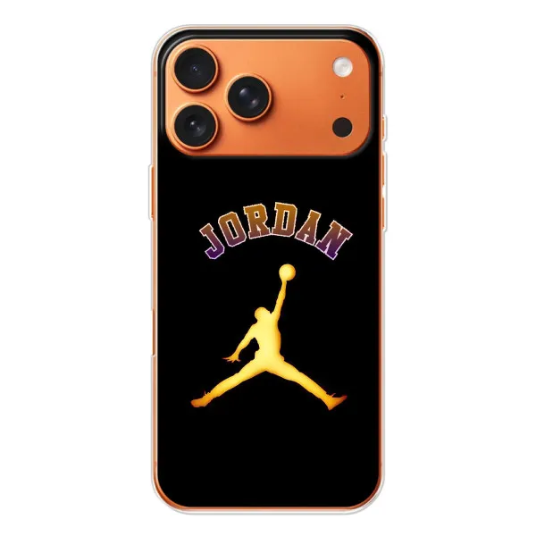 Чехол с принтом «Jordan Gold» для iPhone 17 Pro Max
